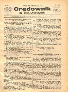 Orędownik na powiat Leszczyński 1932.10.08 R.12 Nr 40