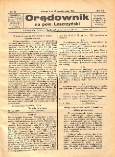 Orędownik na powiat Leszczyński 1932.10.29 R.12 Nr 43