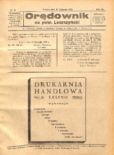 Orędownik na powiat Leszczyński 1932.11.19 R.12 Nr 46