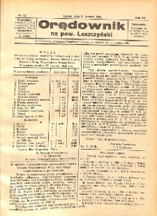 Orędownik na powiat Leszczyński 1932.12.31 R.12 Nr 52