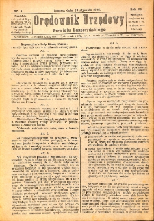 Orędownik Urzędowy Powiatu Leszczyńskiego 1926.01.23 R.7 Nr 5