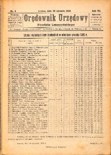 Orędownik Urzędowy Powiatu Leszczyńskiego 1926.01.30 R.7 Nr 6