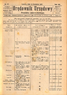 Orędownik Urzędowy Powiatu Leszczyńskiego 1927.04.23 R.8 Nr 27