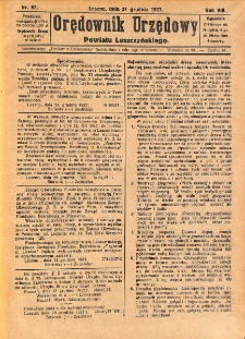 Orędownik Urzędowy Powiatu Leszczyńskiego 1927.12.31 R.8 Nr 63