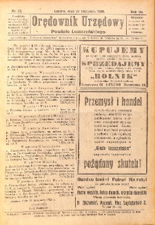 Orędownik Urzędowy Powiatu Leszczyńskiego 1926.11.24 R.7 Nr 60