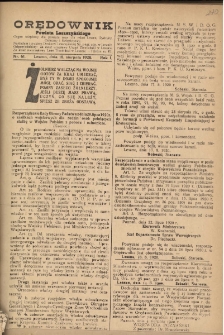 Orędownik Powiatu Leszczyńskiego 1920.08.18 R.1 Nr 61