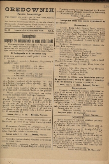Orędownik Powiatu Leszczyńskiego 1920.11.06 R.1 Nr 81