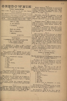 Orędownik Powiatu Leszczyńskiego 1920.11.20 R.1 Nr 83